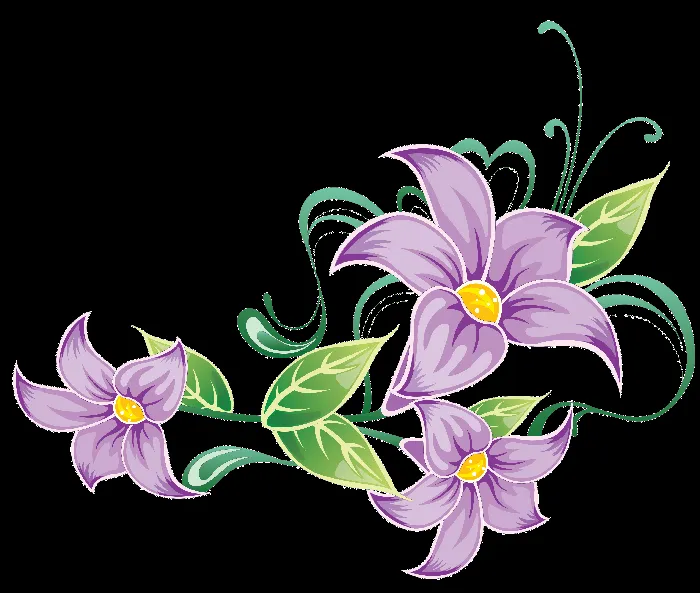 Flores Ilustraciones en PNG para Artesanía y Diseños Primavera