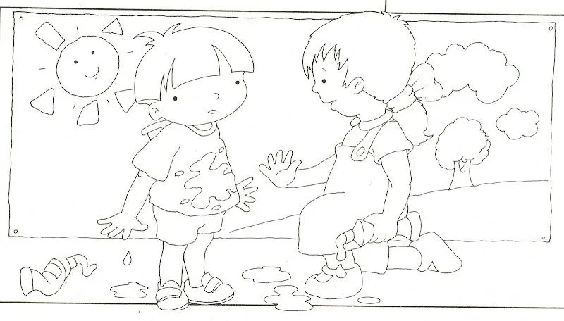 PEQUES Y PECAS...: RECONOCE Y COLOREA LOS HABITOS.