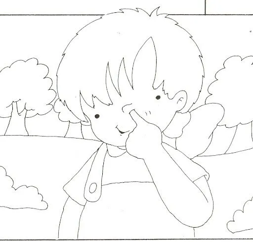 PEQUES Y PECAS...: RECONOCE Y COLOREA LOS HABITOS.