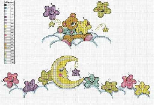 Para los peques... en punto de cruz (pág. 405) | Aprender ...