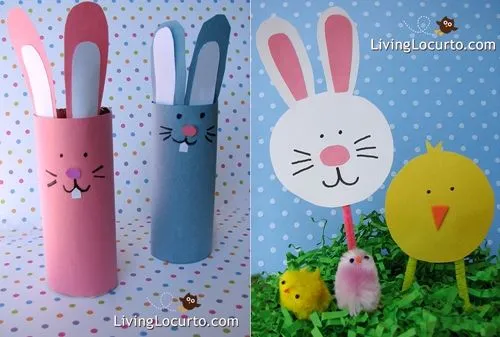 Os peques de Valeixe: MANUALIDADES DE PASCUA. CONEJITOS