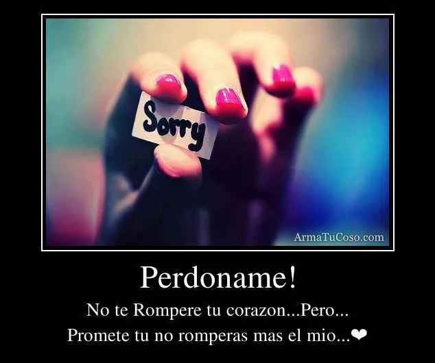 Perdoname!