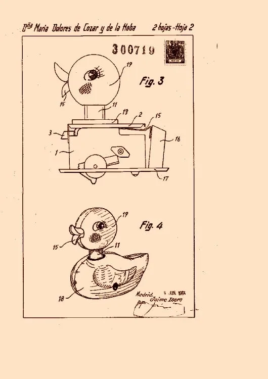 Perfeccionamientos en los mecanismos para el movimiento y sonido ...