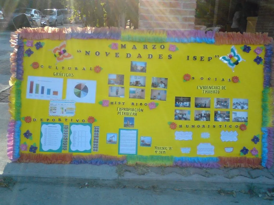 EL DOCENTE DE TELESECUNDARIA: EL PERIÓDICO MURAL EN NUESTRA ESCUELA