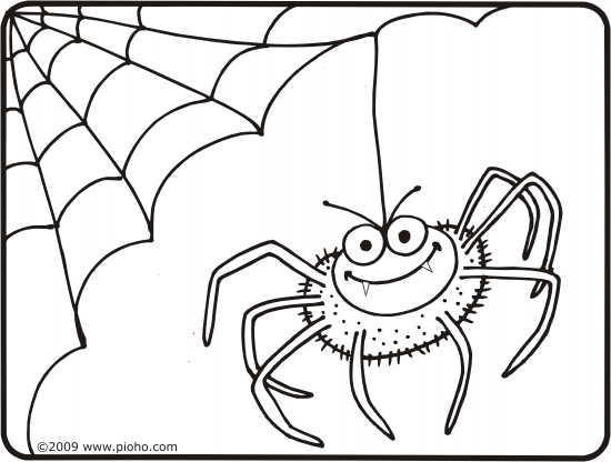 Araña para dibujar - Imagui