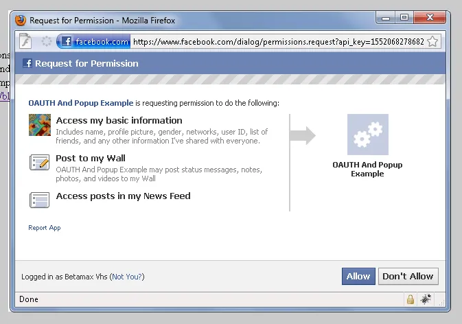 permadi.com » Facebook Authentication/Login Process: In Popup Or Not