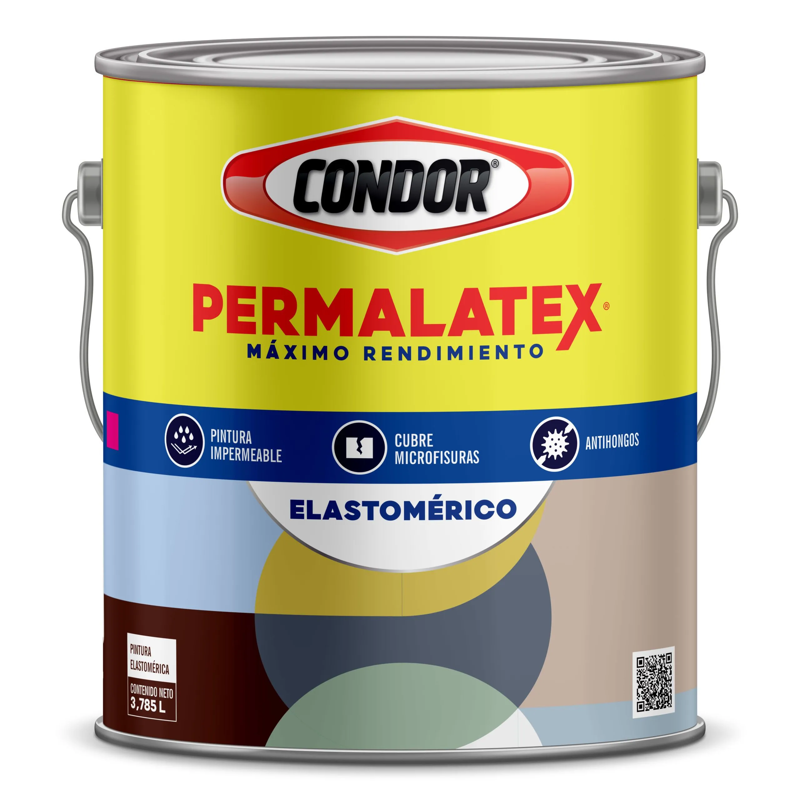 Permalatex Elastomérico: Para exteriores | Pinturas Condor