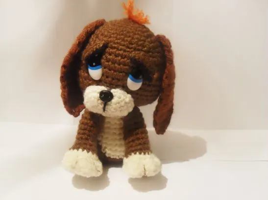 Perrito amigurumi - Imagui