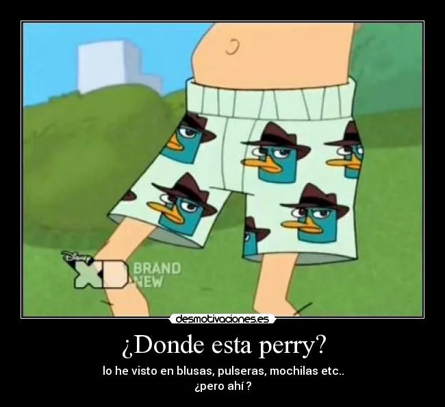 Donde esta perry? | Desmotivaciones