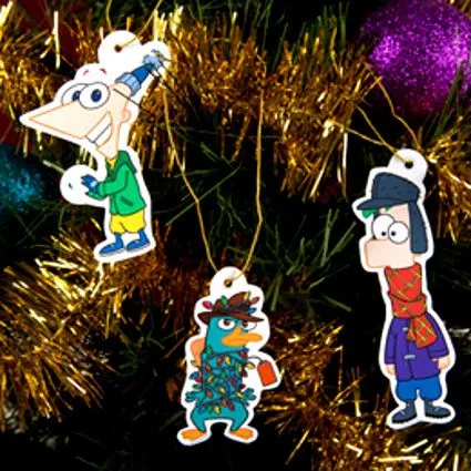 Decoración de Phineas y Pherb para el árbol navideño - Decoracion ...