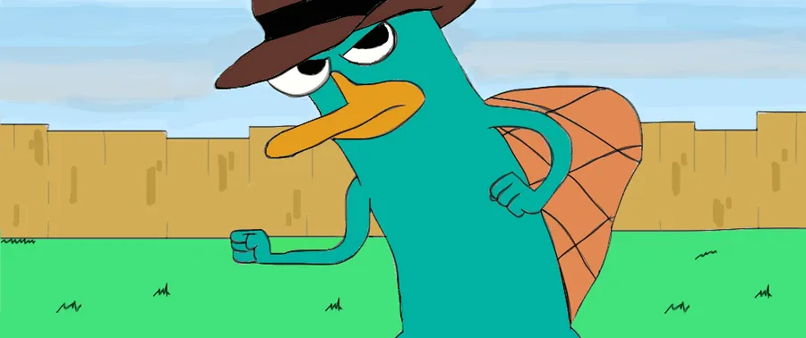 Perry the platypus - dA Muro by Applepoi on deviantART