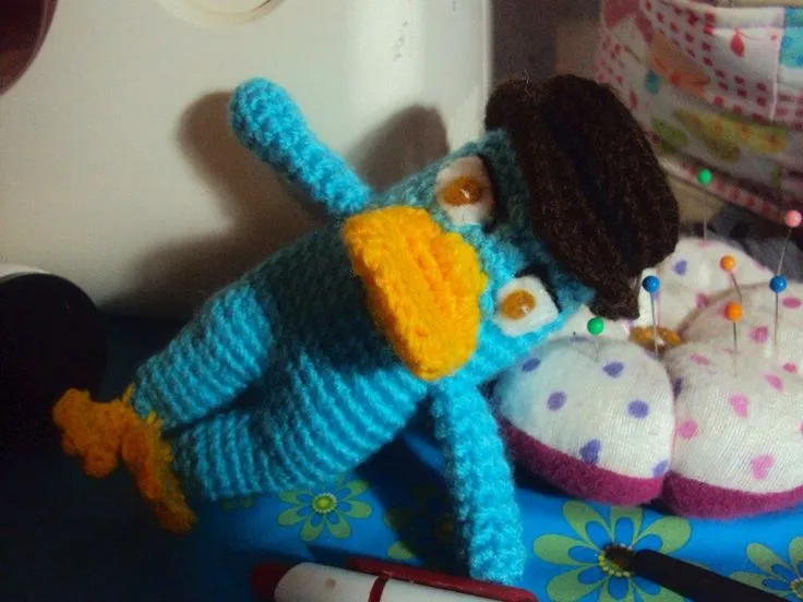 Perry" El Ornitorrinco Amigurumi - Patrón Gratis en Español aquí ...