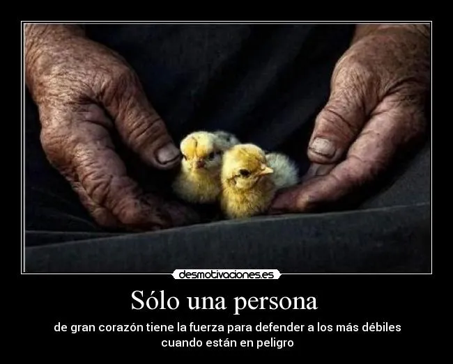 Sólo una persona | Desmotivaciones