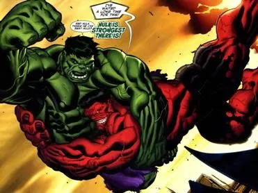 PERSONAJES DEL COMIC: HULK ROJO