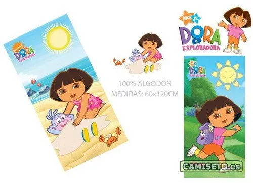 Toalla de Dora La Exploradora | Regalos para niños