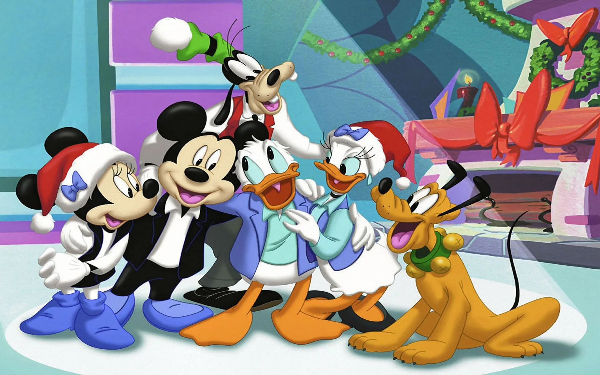 Personajes Disney Navidad 2013 - Wallpapers