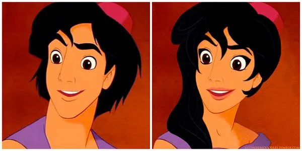 Cómo serían los personajes masculinos de Disney si fuesen mujeres ...