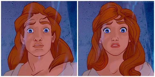 Cómo serían los personajes masculinos de Disney si fuesen mujeres ...