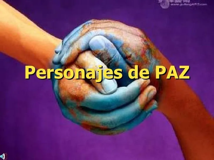 Personajes de paz