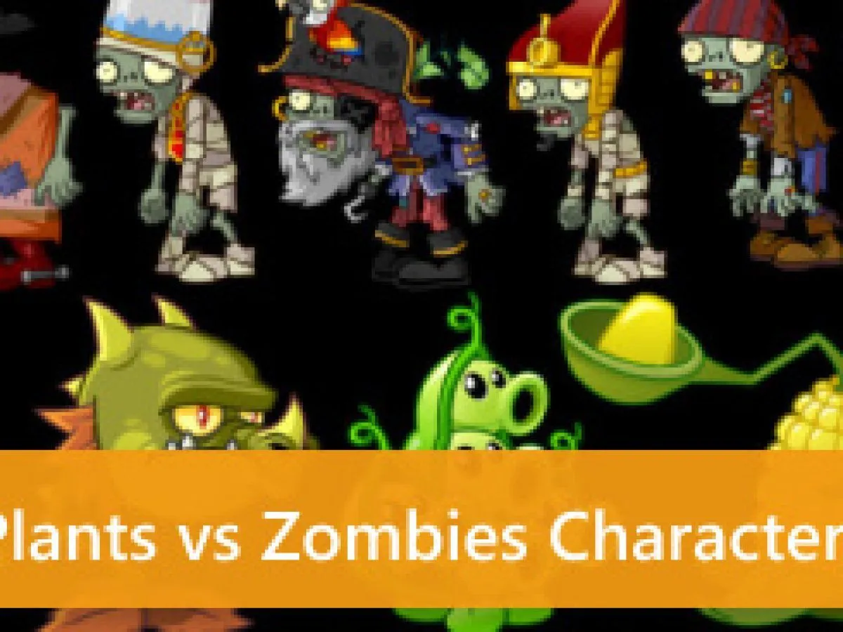 Personajes de Plants vs. Zombies: Listas de nombres con imágenes