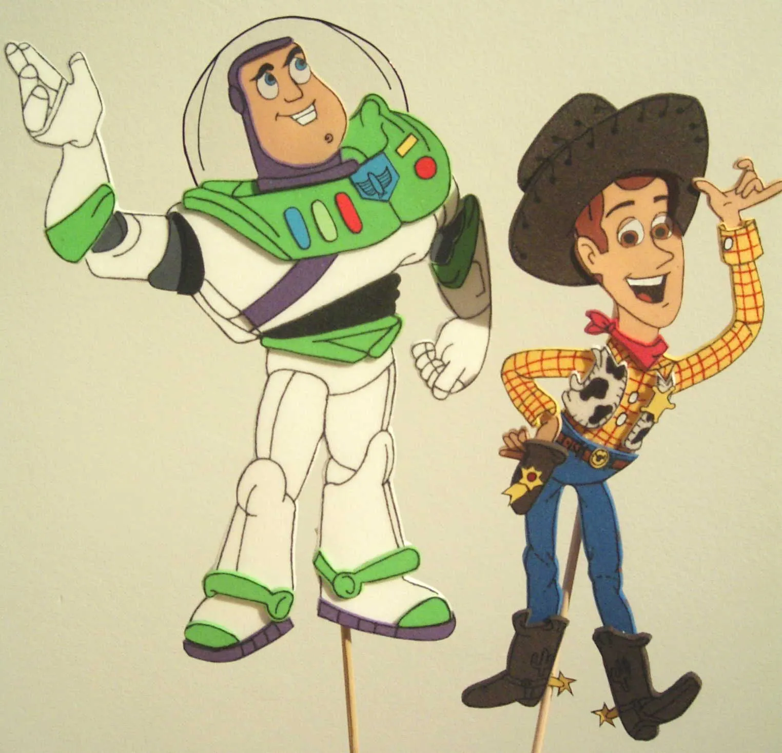 Personajes de Toy Story en goma eva - Imagui