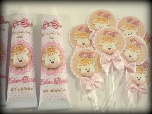 Personalizados Ursa Princesa - orçamento - familyatelie@hotmail ...