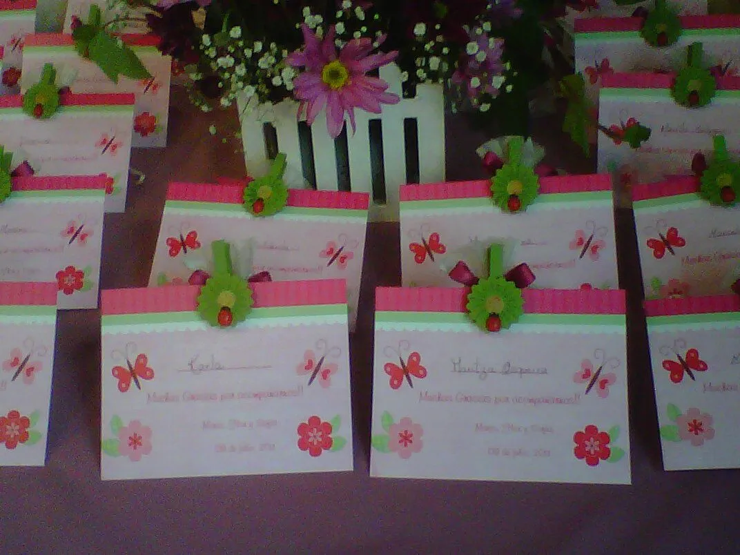 PERSONALIZALO: Baby Shower Flores y Mariposas