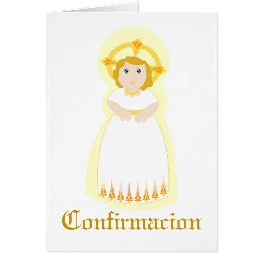 Personalizar de "Confirmacion" - Tarjetas de Zazzle.