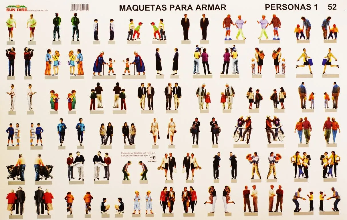 PERSONAS 1. Maqueta para Recortar y Armar – Fuji Hands