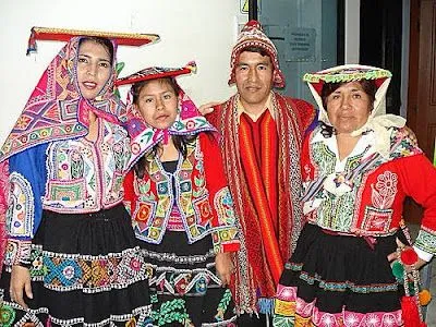 PERÚ FOLKLÓRICO: LO NUESTRO: Trajes típicos del Perú.