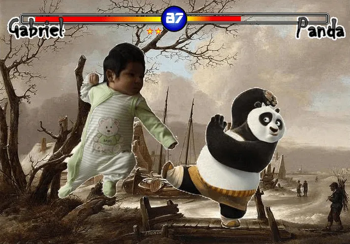 Al Dia Perú: Kung Fu Bebe vs Kung Fu Panda