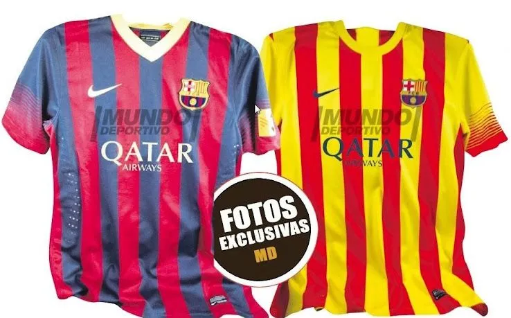 Pes 6 REVOLUTION: FC BARCELONA 13/14 HOME & AWAY SHIRT REAL PIC LEAKED