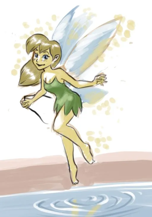 Peter Pan - Tinkerbell by kevinsano on deviantART