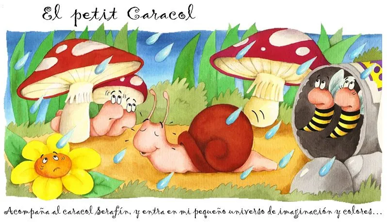 El petit Caracol-Gemma Font Roca-Ilustracion Dibujo