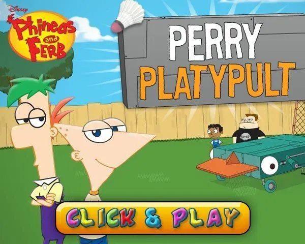 Phineas and Ferb games, Perry The Platypult