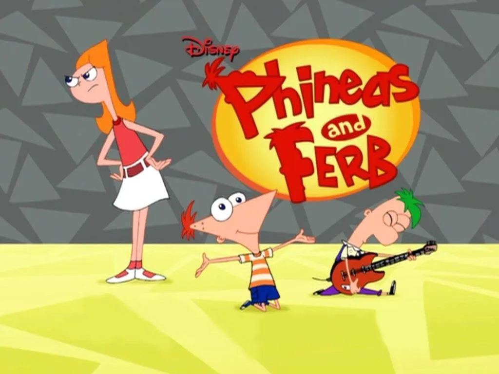 Phineas and Ferb Playing Guitar Wallpaper - Download free Phineas and ...