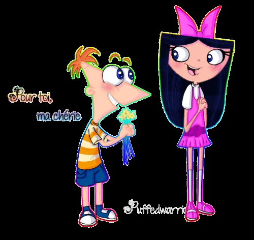 phineas and isabella | Tumblr