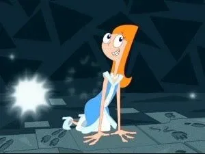 phineas y ferb de bebes con candace y perry