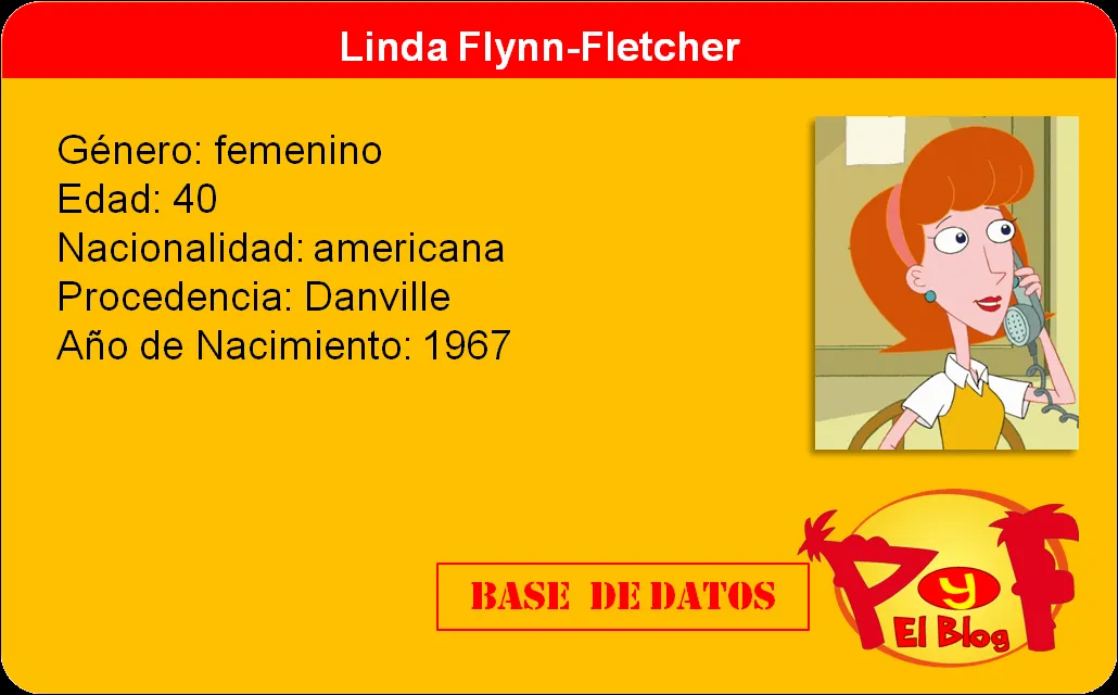 Phineas y Ferb el Blog: Linda Flynn-