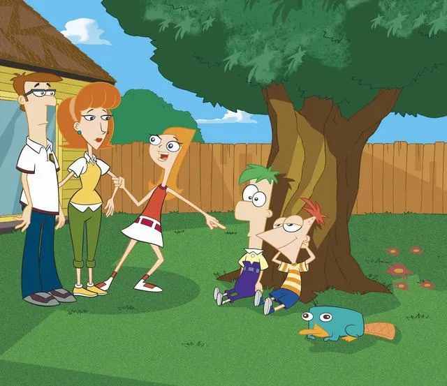 Phineas Y Ferb De Bebes Con Candace Y Perry