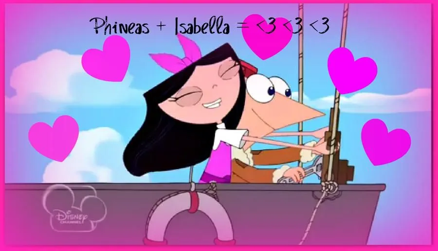 Phineas + Isabella by ~Jaida857 on deviantART