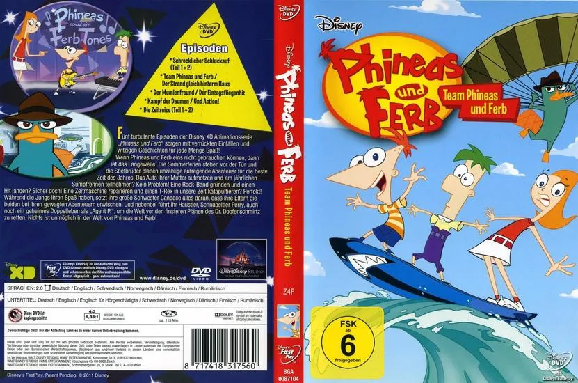 Phineas und Ferb Team Phineas und Ferb(DVD) – Phineas und Ferb ...