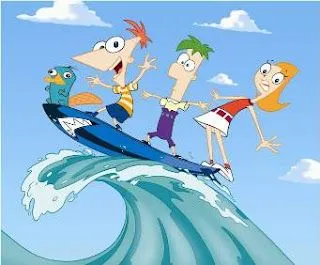 Phineas,Ferb,Candace,Perry