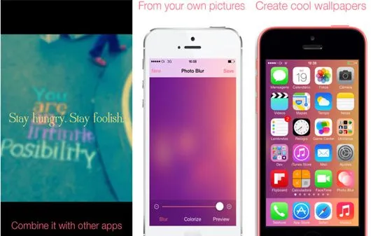 Photo Blur, crea bonitos fondos de pantalla | Noticiasapple.