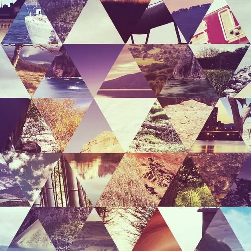 photography Cool hipster Awesome indie triangle collage ...