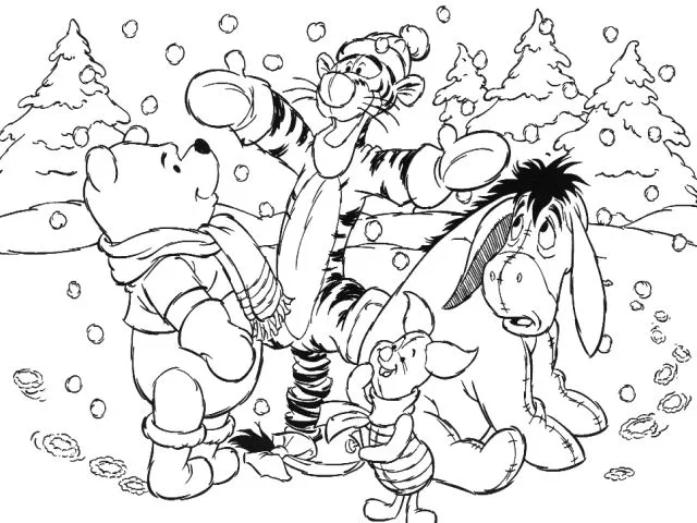 Photos coloriage noel disney page 11