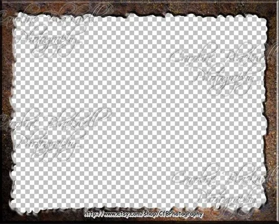 Photoshop frames Rustic theme Png files. por CfBPhotography en Etsy