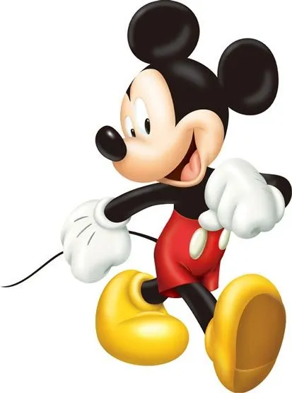 Mickey Mouse in Photoshop format