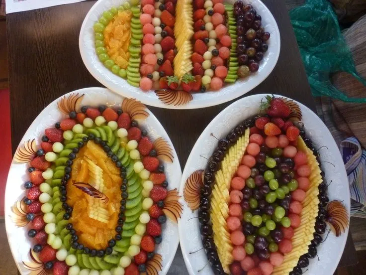 Picadas de frutas on Pinterest | 15 Images on buffet, babyshower and …