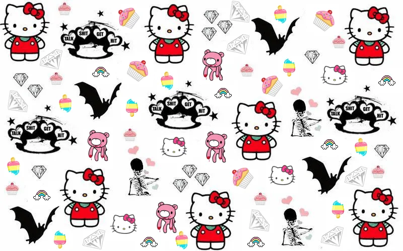 Hello kitty emo Graphic Animated Gif - Graphics hello kitty emo 046490